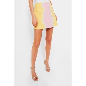Tuckernuck Yellow and Pink Skirt